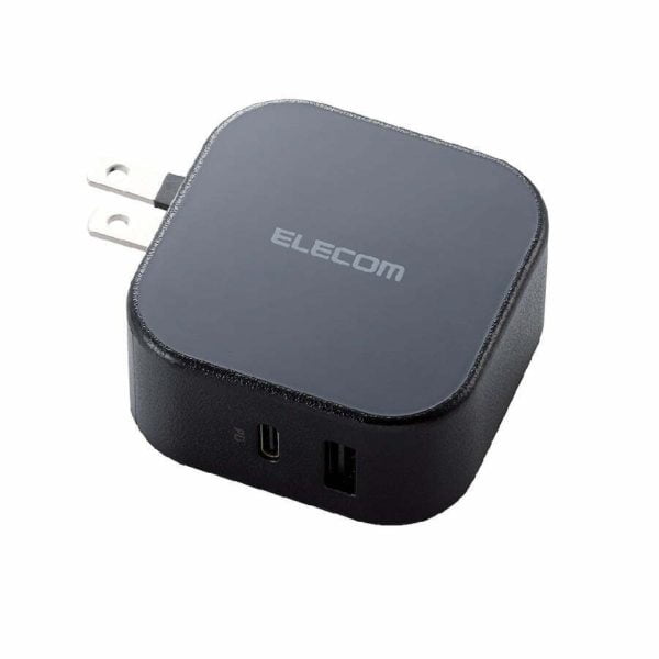 Cu sac 2 cong PD Type C USB A 20W ELECOM MPA ACCP20 AC Adapter 23763 26