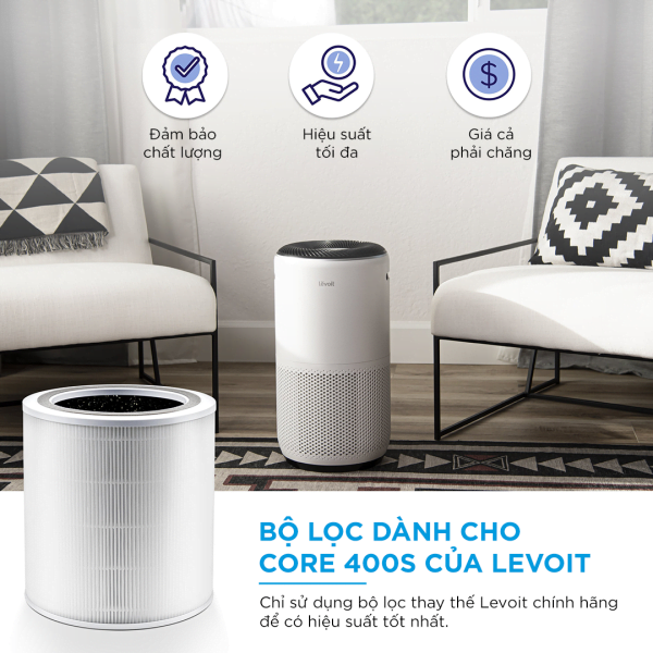 Loi loc cho may loc khong khi Levoit Core Pro 400S happystores 5