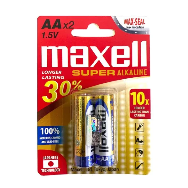 Pin Super Alkaline AA vi 2 vien MAXELL LR6AAPRO AAA 25767 26